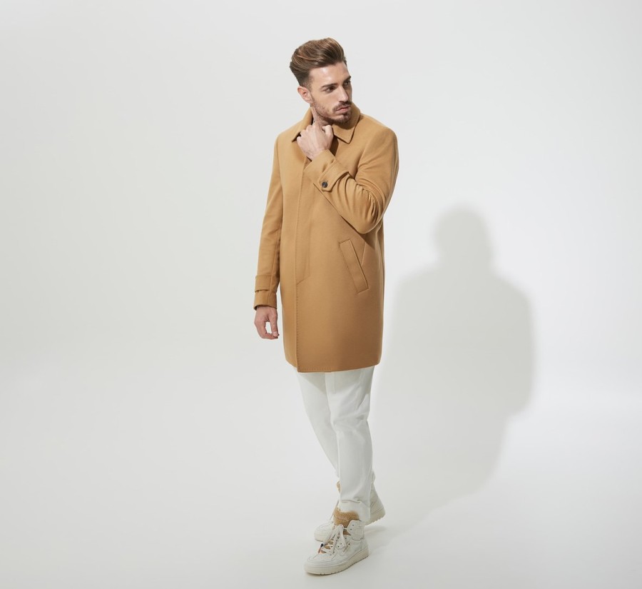 Uomo FABIBOUTIQUE Cappotti | Cappotto Fabi In Lana | Fabiboutique