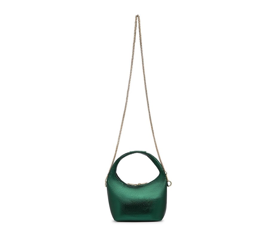 Donna FABIBOUTIQUE Borse | Borsa A Mano Con Tracolla Laminata