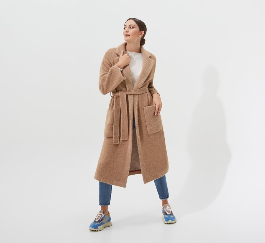 Donna FABIBOUTIQUE Cappotti | Cappotto Fabi Con Cintura | Fabiboutique